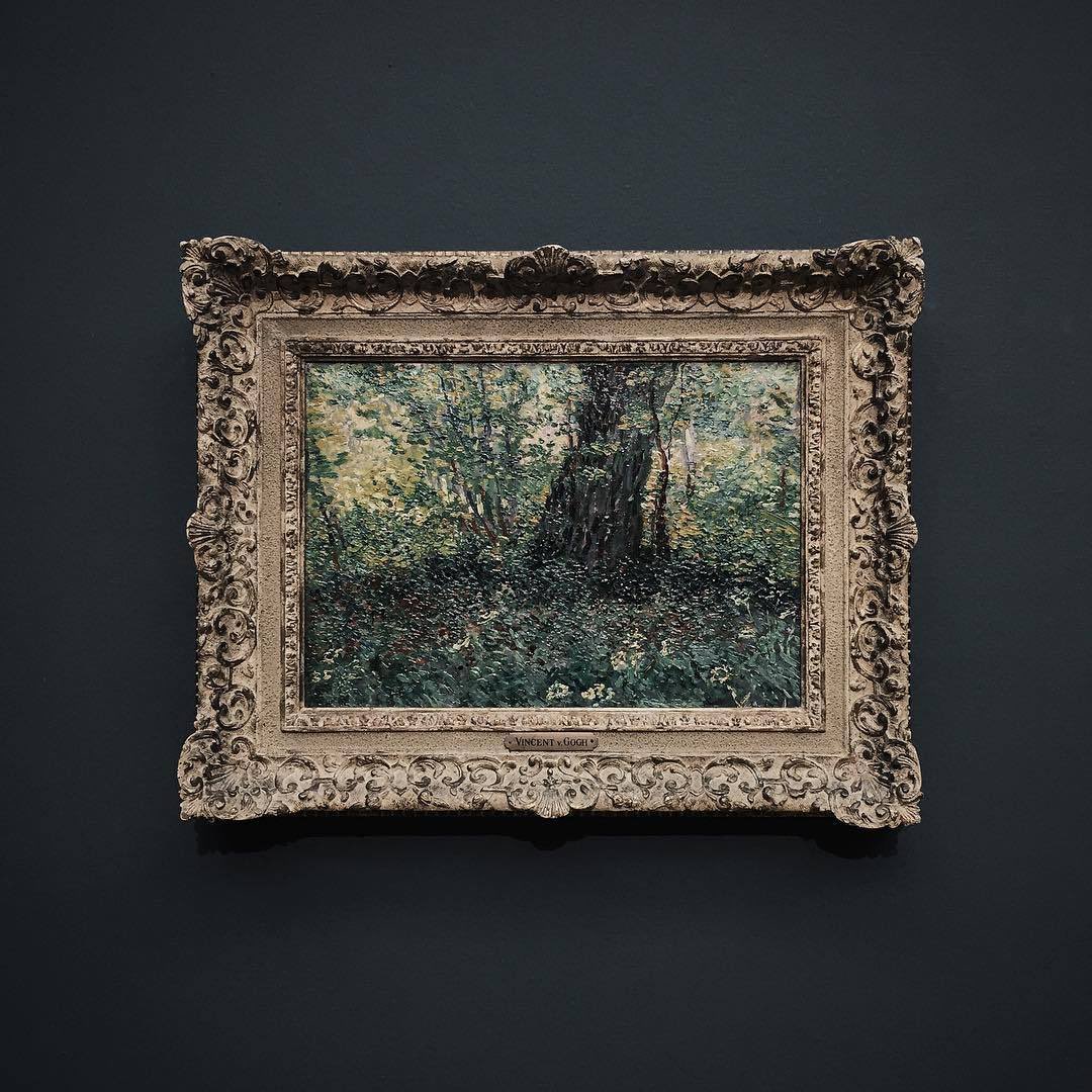 MelanchoIicMind's tweet photo. Sous-bois Vincent Van Gogh https://t.co/UFuc2sYZbW