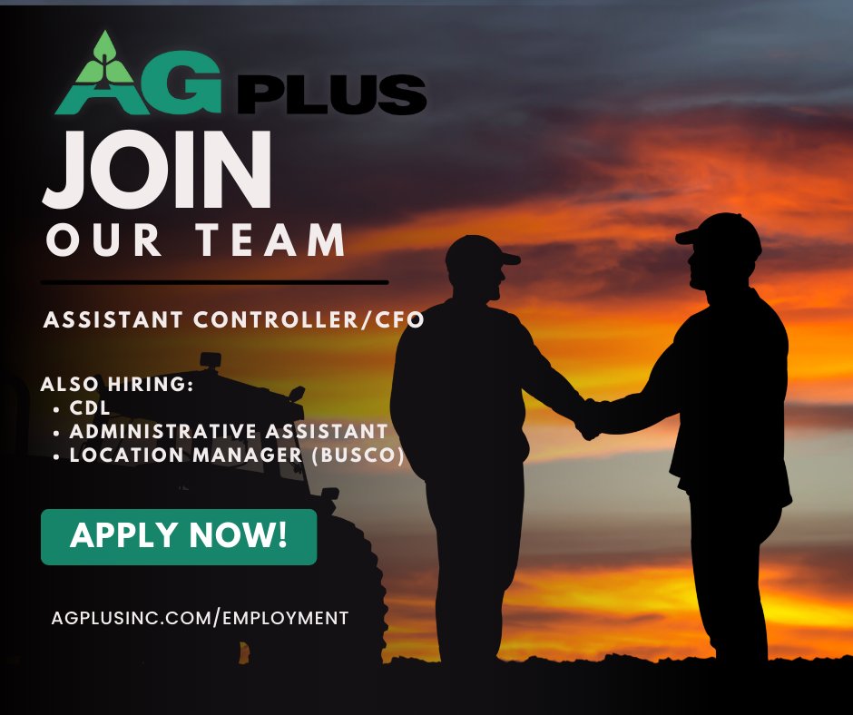 agplusinc's tweet photo. Come join a customer-driven and profitable cooperative with a clear focus on service and growth.  Apply today at https://t.co/no3vpg8k3E https://t.co/Uv830G18ex
