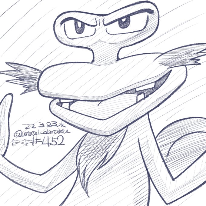 そういえば昔エスカルゴン描いたな・・・。 https://t.co/sy1EkYYRx8 