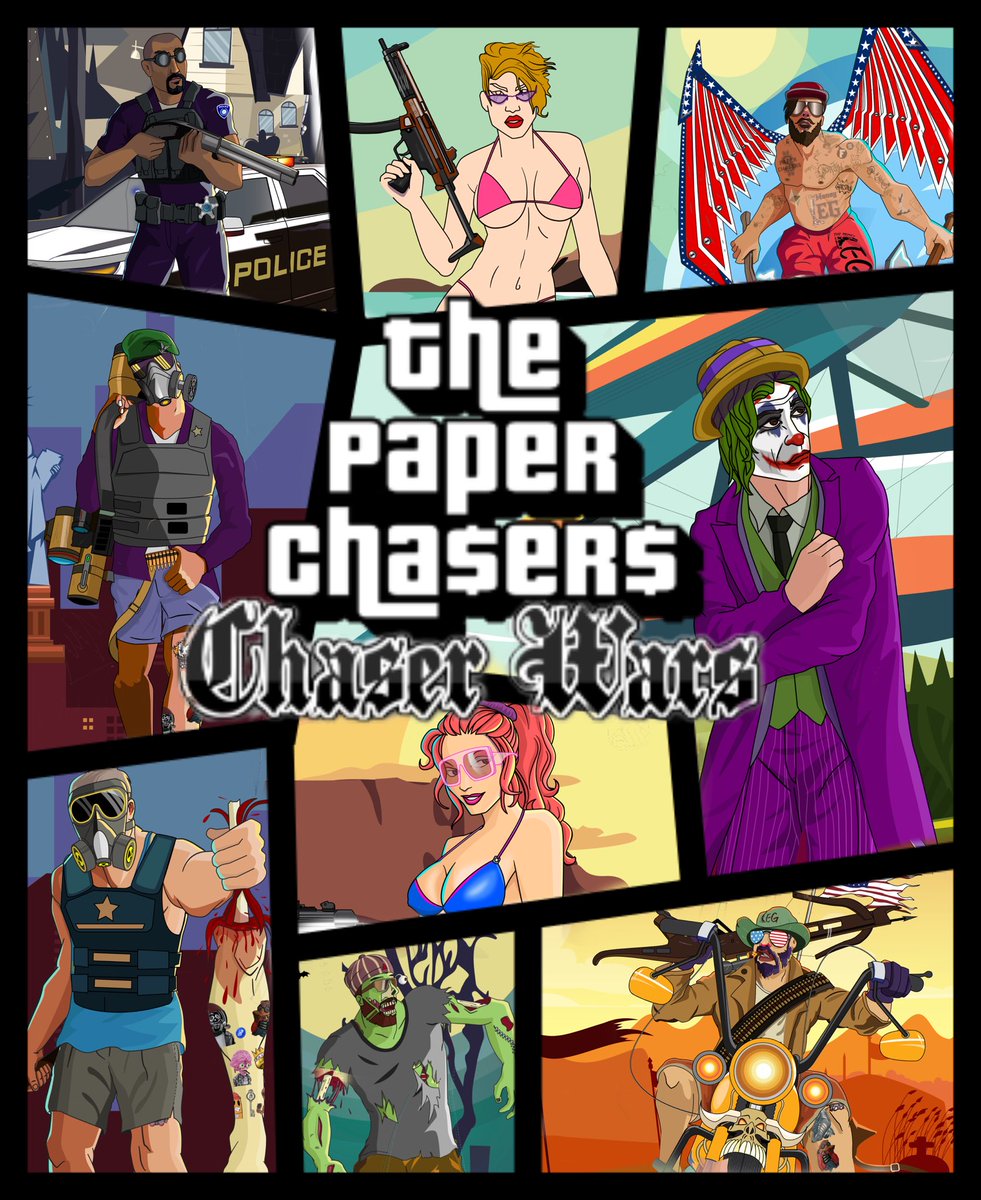 THE PAPER CHA$ER$ tweet media