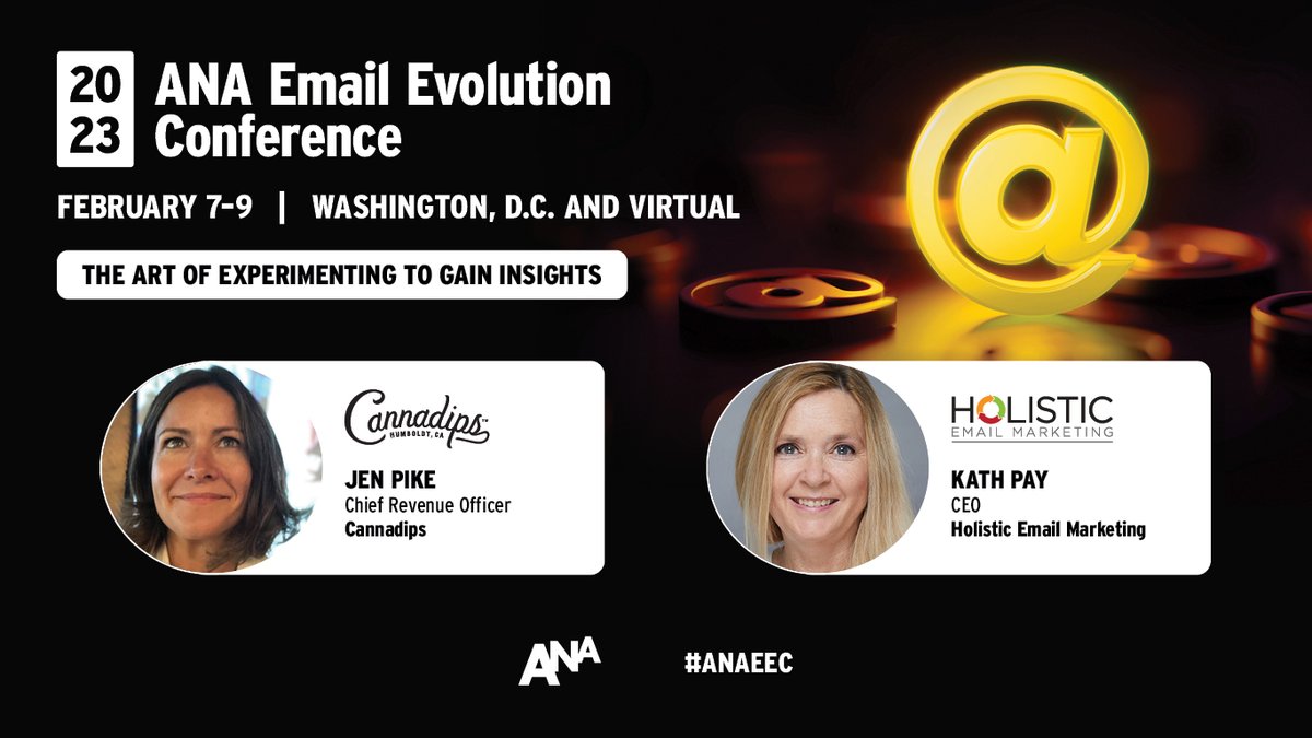 Email Marketing Pros! Gather early in 2023 at Email Evolution for fabulous insights, connections, education, and fun! ANA Client-side member? Attend in-person for only $299! See all options at bit.ly/3VrGQml #emailmarketing #inbox #emailstrategy