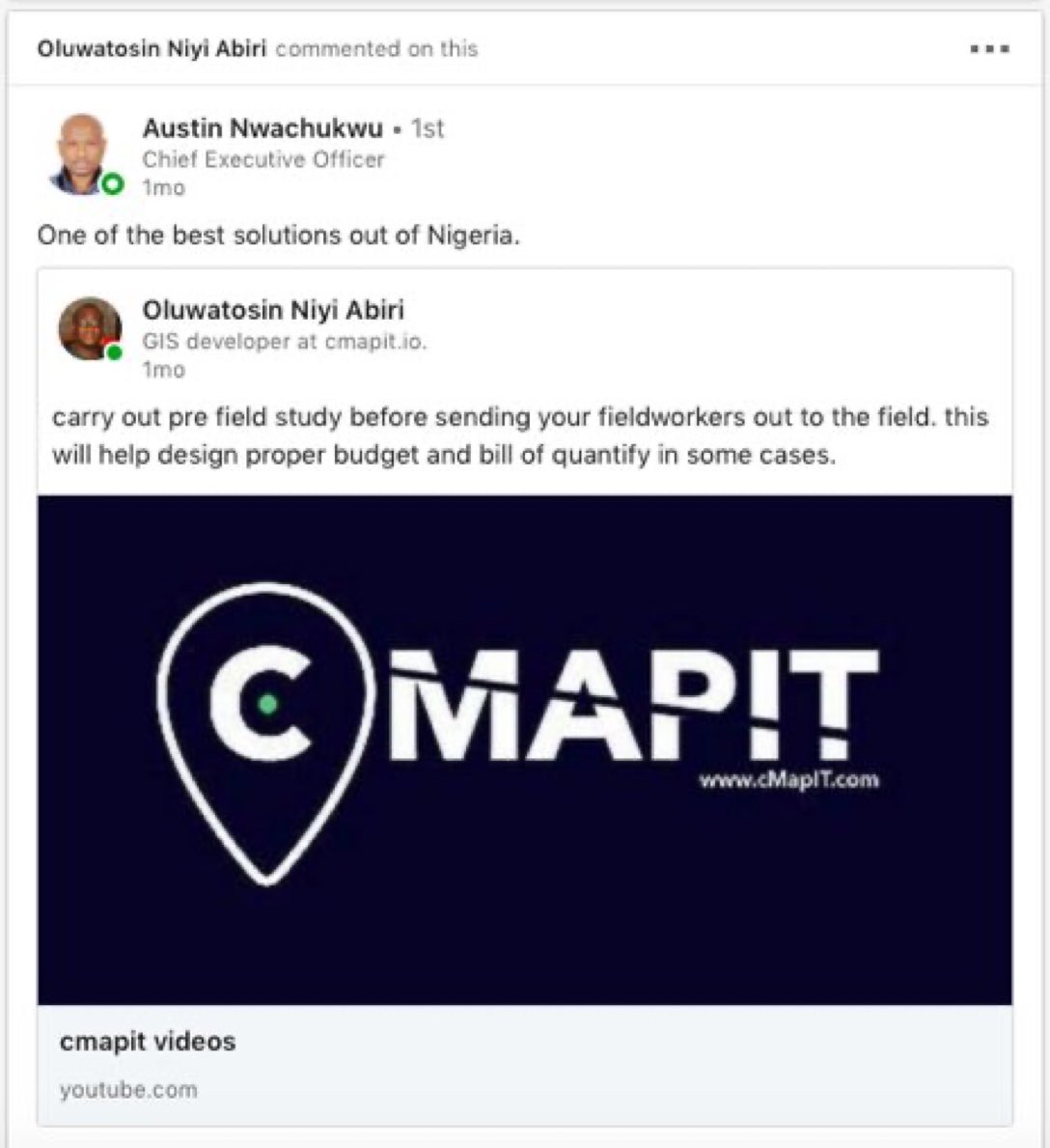 cMapIT's tweet image. 