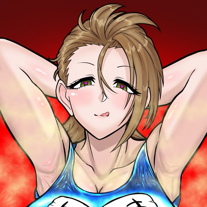 エロい顔描けました。
腋毛も生やすます 