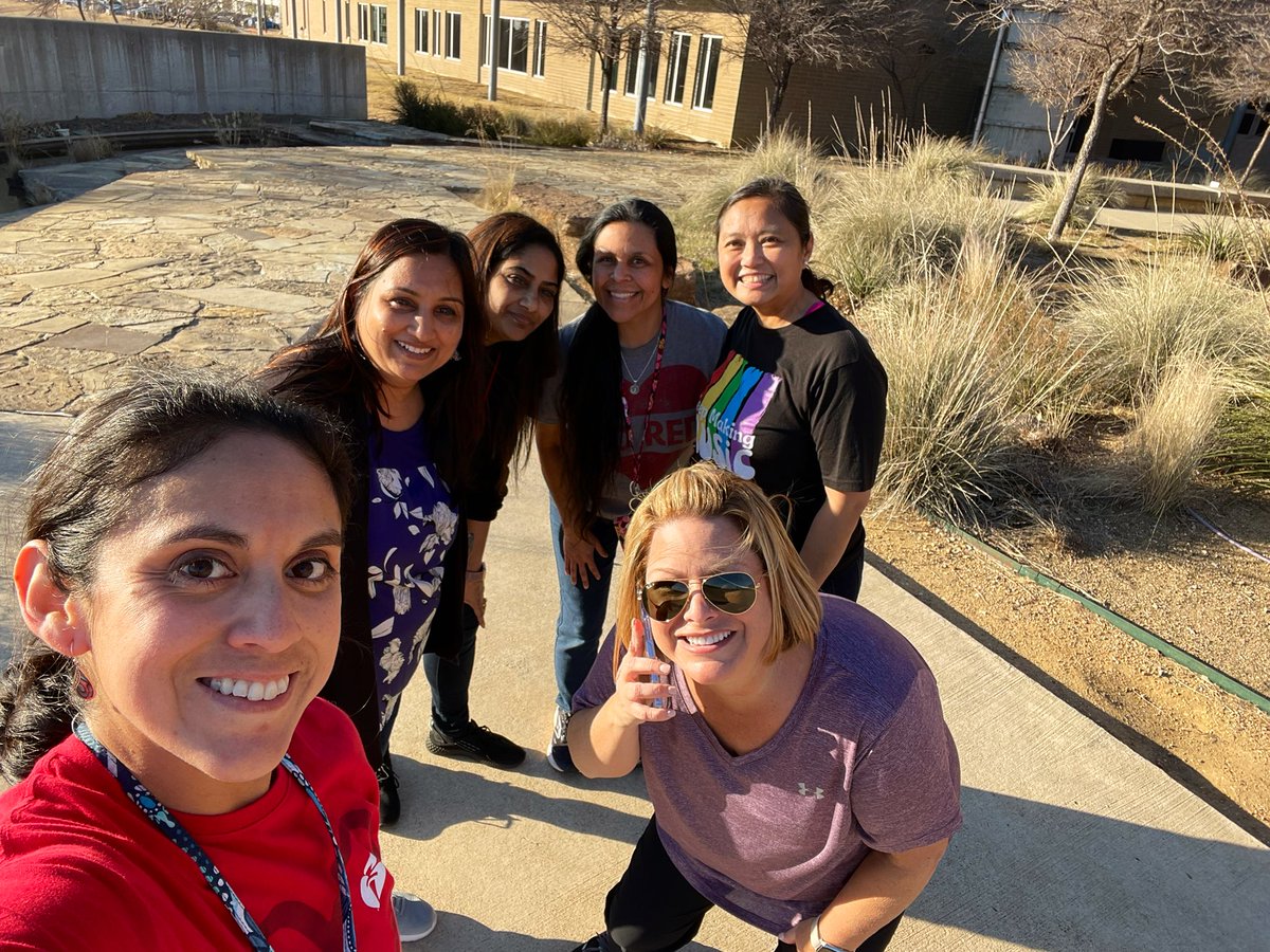 #cisdhealthyhabits walking the track in a gorgeous day! #rjlyear9