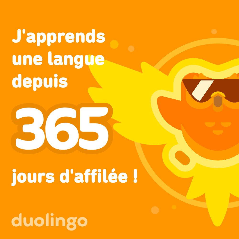 Beesp_dorL's tweet photo. 1an d'affilée sur #Duolingo ✨
Et j'ai toujours pas fini ! ☹️ https://t.co/jN73FWEcul