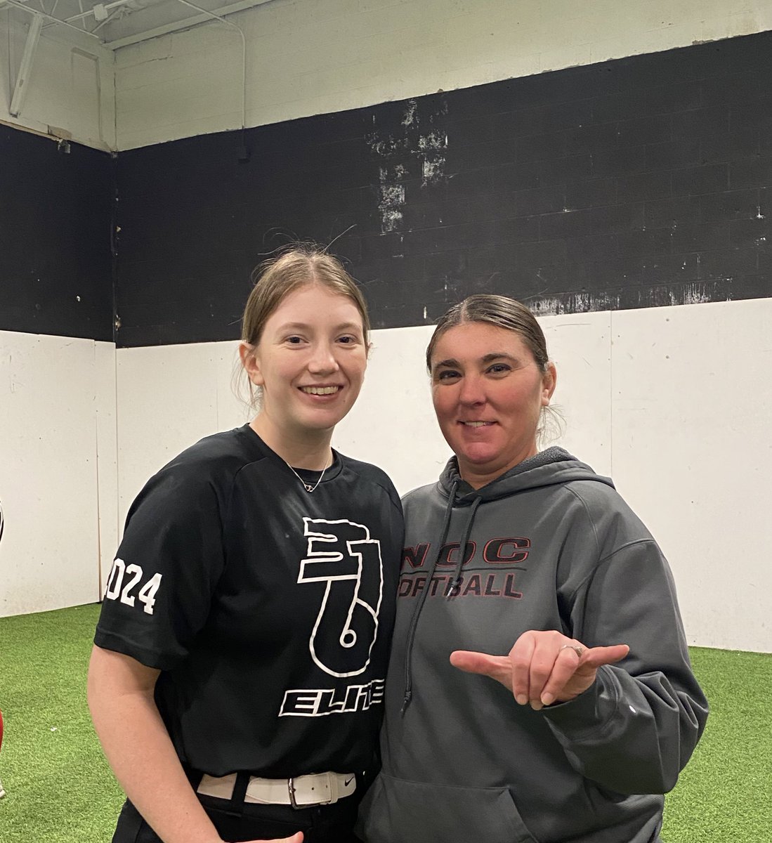 Had a great time seeing Coach Hill again! <a href="/NOCEnidSB/">NOC Jets Softball</a> @CoachHill_NOC