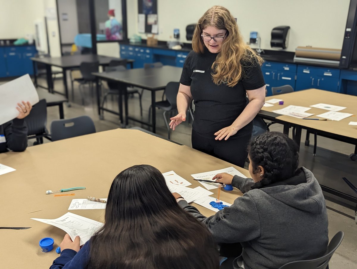 Adams12's tweet image. Our Girls' Day In event was a huge success! We had plenty of students get hands-on experience in our FutureForward programs. They participated in programs like Crime Scene Investigations, Welding Technology, Sports Medicine, and much more. #ELEVATESuccess #FiveStarProud