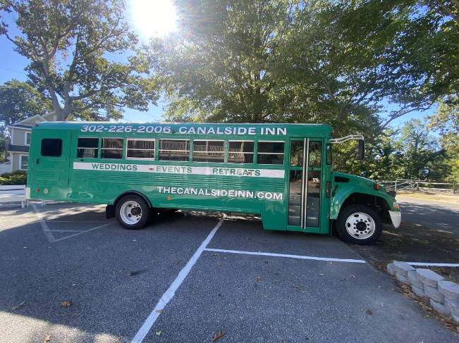 thecanalsideinn's tweet photo. We know you love adventure, so book a ride on the Canalside Inn Party Bus!

Click on the link below to upgrade your experience!

https://t.co/ZWCYZsFxG7

#supportlocalde #visitsouthdel #canalsideinn #petfriendly #contactfree #visitcanalside #visitrehoboth #costaldelaware https://t.co/66X3AjGuW7