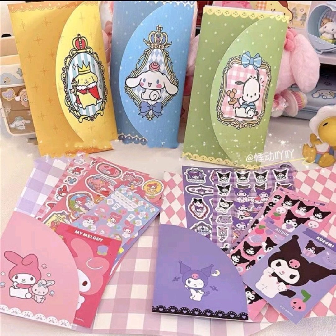 cbwonie's tweet image. Coisinhas de papelaria e afins da Sanrio que encontrei na Shopee

                            - a thread