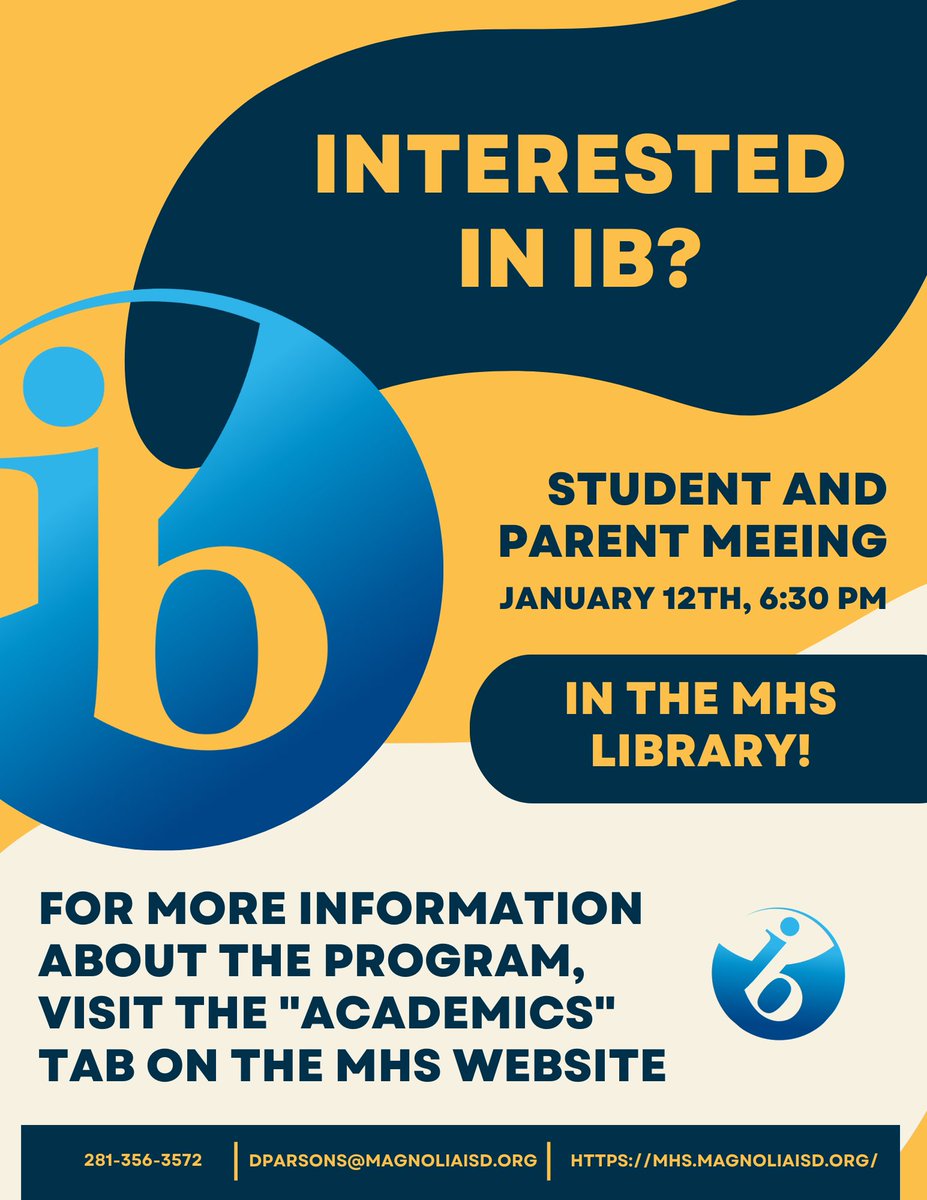 Magnolia IB tweet media