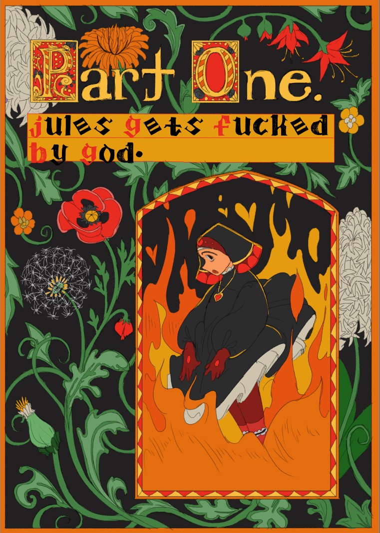dirtcup_art's tweet photo. GUESS WHAT. I did it. "Trans Guy Has Sex With The Devil To Stop Being A Nun" IS HERE. 300 full color pages of that and other situations. He even has sex with someone else too. It's on GUMROAD. There's a Preorder. ITS DONE NOW. Please Take A Look. 1/3 https://t.co/ak4lA04XXz