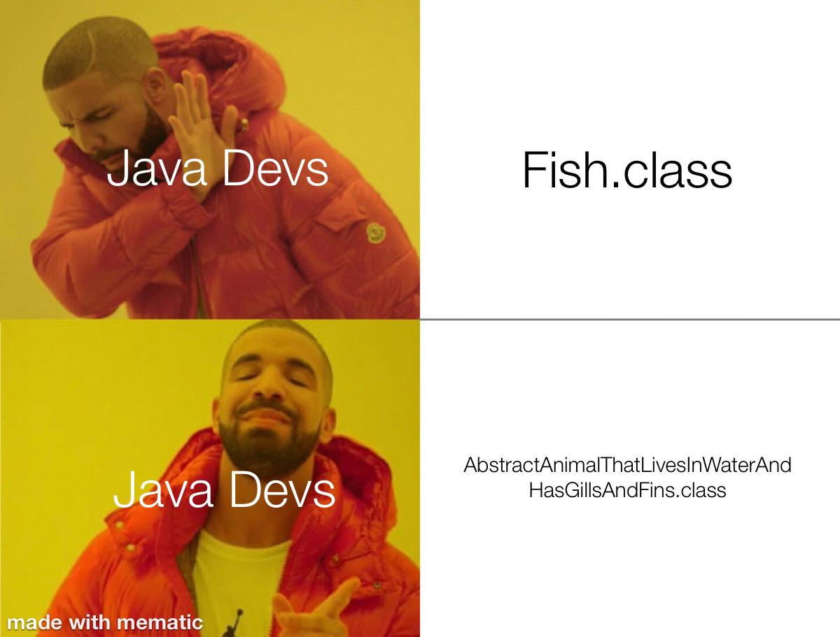 PR0GRAMMERHUM0R's tweet photo. shortest ever java class name https://t.co/9edTQw6HuR https://t.co/aB9ckW1kRP
