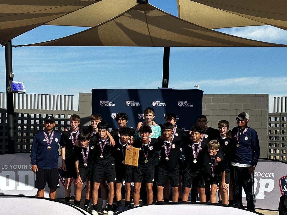 nmysa's tweet photo. Congratulations to our 2007 &amp; 2008 Boys ODP teams for winning the ODP Division II Regional Championships!🏆 We would also like to recognize all of our Boys and Girls ODP teams for doing such a great job of representing NM at this years ODP Regional Championships🙌⚽️ #NMYSA #NMODP https://t.co/JLpGbRFgy2