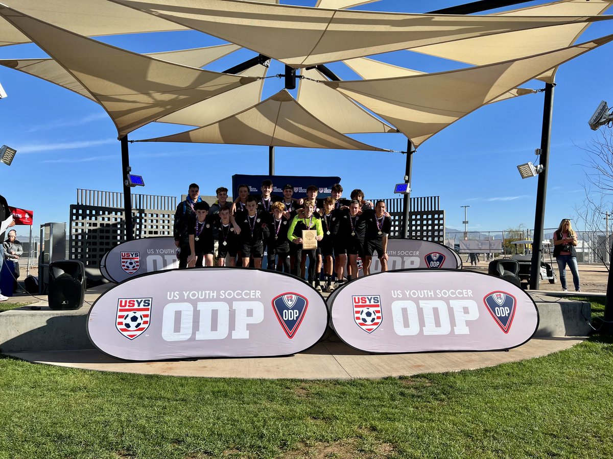 nmysa's tweet photo. Congratulations to our 2007 &amp; 2008 Boys ODP teams for winning the ODP Division II Regional Championships!🏆 We would also like to recognize all of our Boys and Girls ODP teams for doing such a great job of representing NM at this years ODP Regional Championships🙌⚽️ #NMYSA #NMODP https://t.co/JLpGbRFgy2