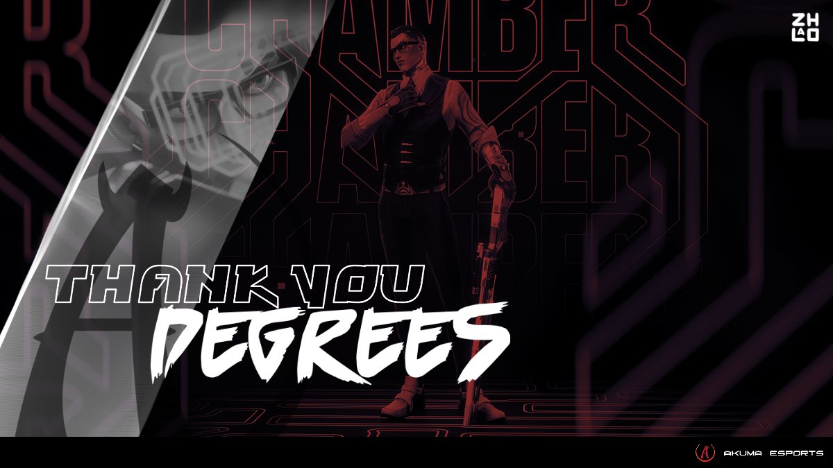 To one of the best things that happened to us in 2022, our fearless zoomer IGL and team captain- thank you so much for everything you have done for us, we are so proud of all your accomplishments.

We wish you all the best as you focus on school. Thank you <a href="/21_Degrees_/">Degrees</a> ❤️