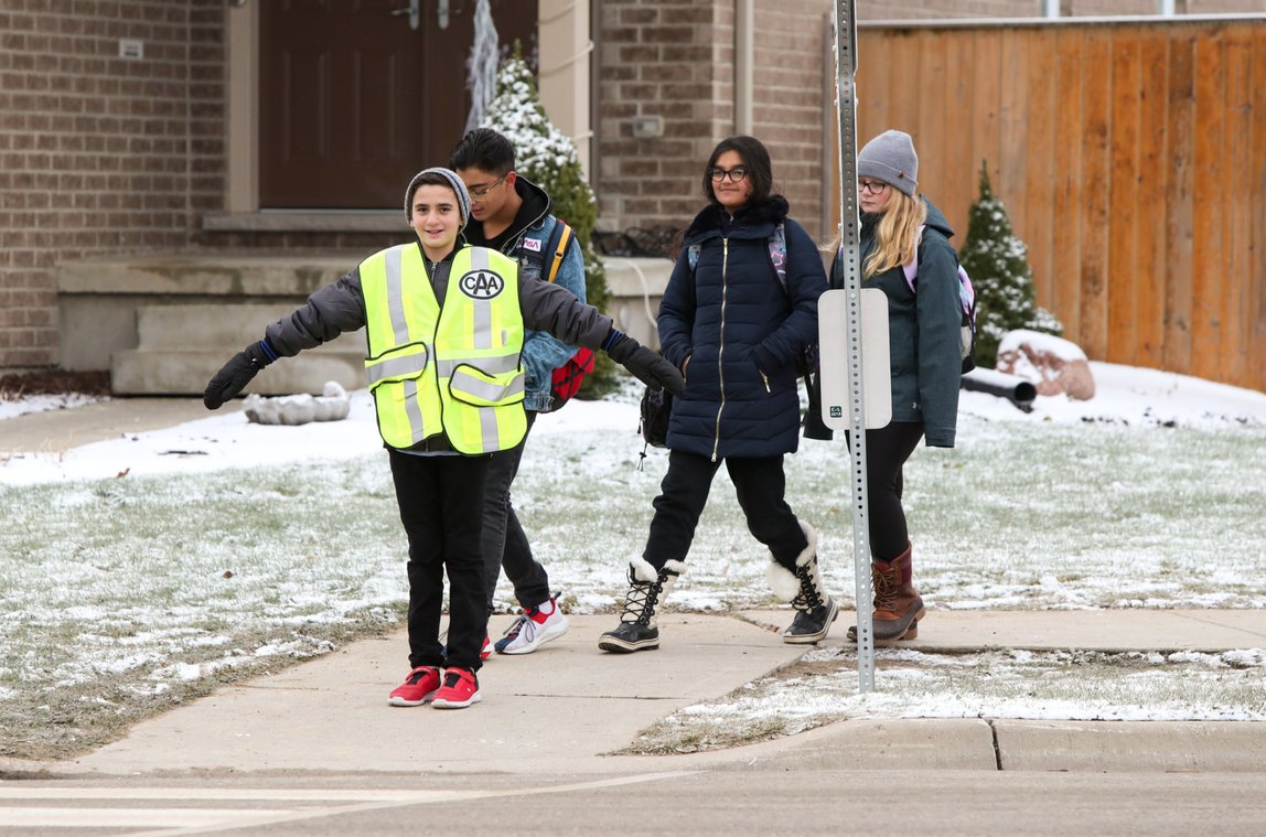 OntarioAST's tweet photo. Safety on the way to school is extra important during the winter months. 🛑

Learn how you can implement a School Safety Patrol Officer to increase students’ safety during #WinterWalkDay, happening all February long. ⤵️

https://t.co/HbzJg7OwSA https://t.co/HoVORZAmYg