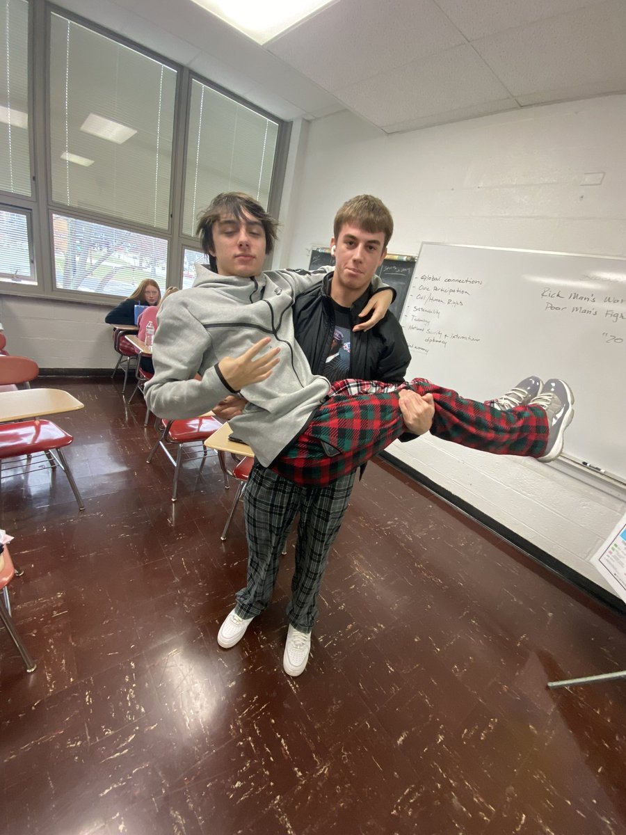 Started off Scarlet and Grey week with a little PJ Day!! Students also started voting for the teacher they think is most deserving of a pie in the face! 🥧🐾♥️!! #GoWildcats <a href="/DeerParkSchools/">Deer Park Schools</a>