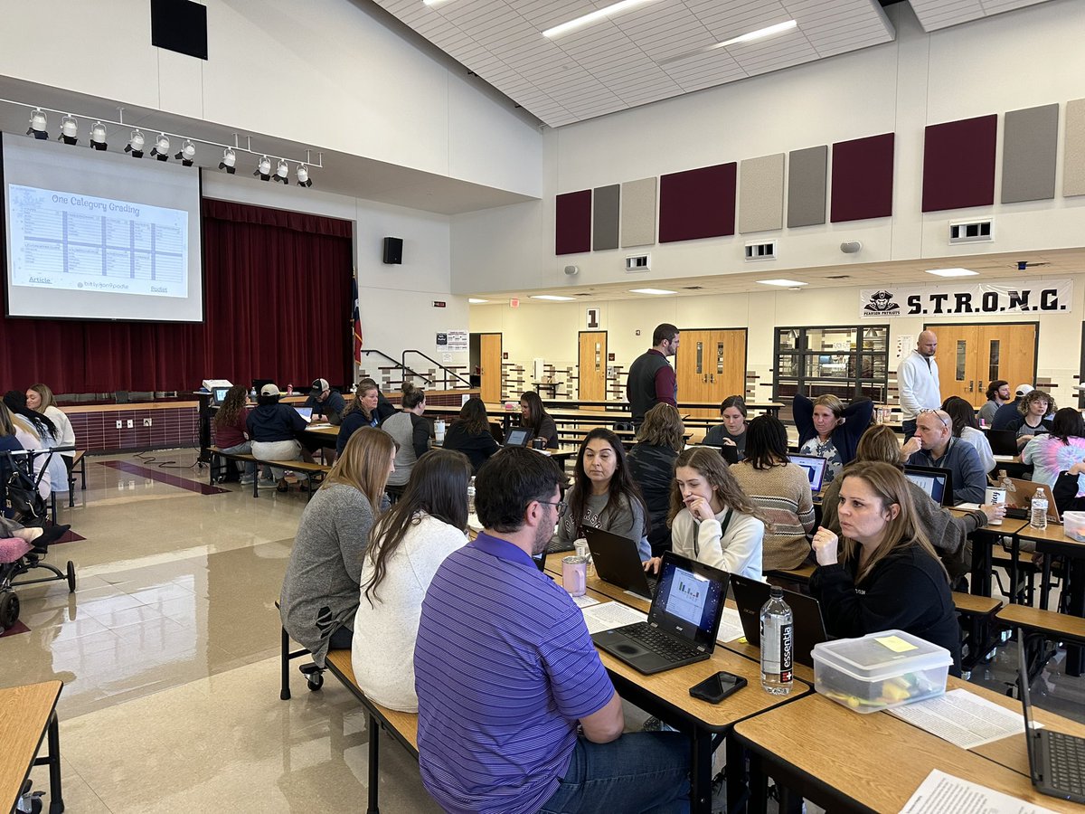 MarvynCWhite's tweet photo. Great Professional Development on Gifted and Talented and One Category grading @FISD_PearsonMS So excited to learn with the team today! https://t.co/smvumgsR4P