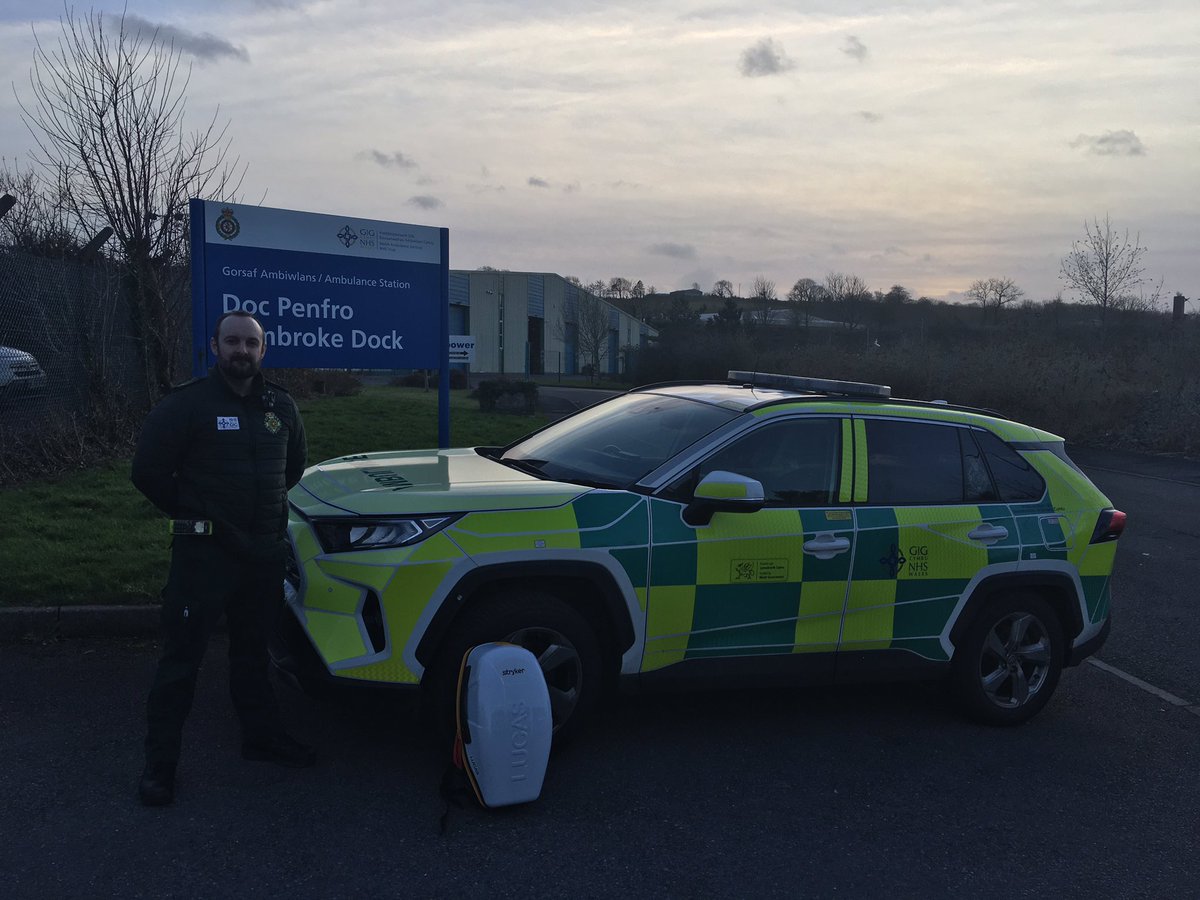 Pembrokeshire’s CHARU (Cymru High Acuity Response Unit) officially went live today, providing a dedicated and enhanced response to the sickest patients in the community.