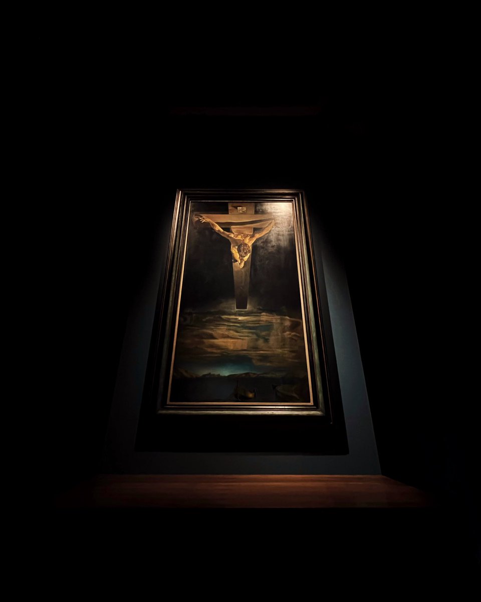 Uncavin's tweet image. Christ of Saint John of the Cross.