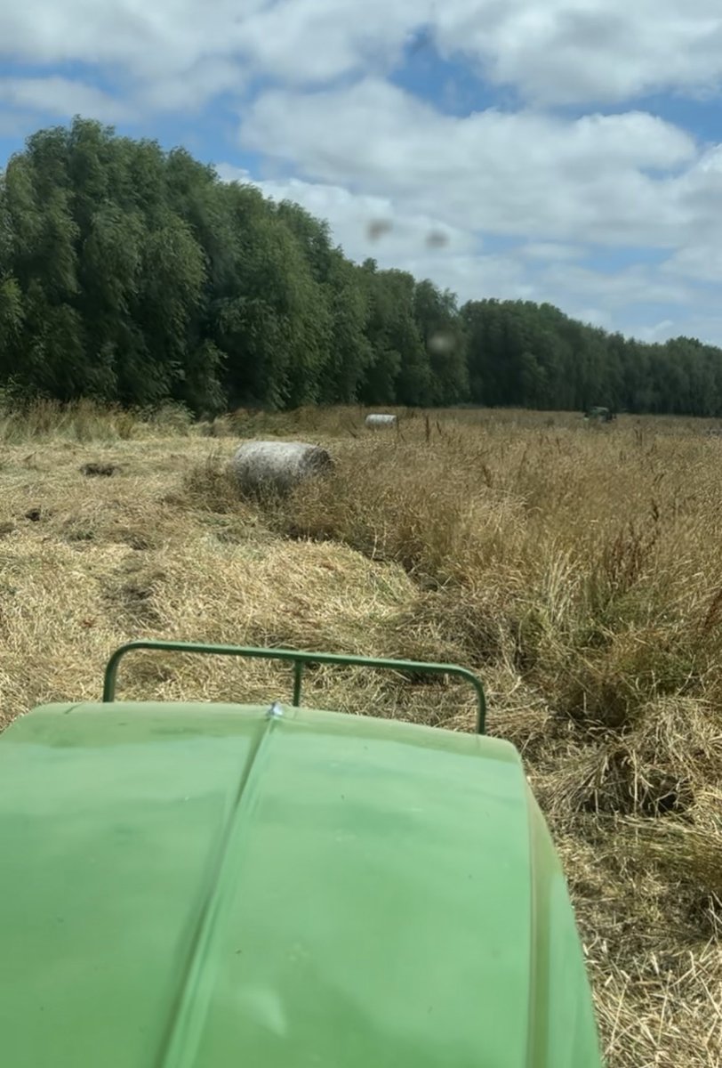 Would’ve been a lot easier cutting my neighbours shitlage if he’d stacked up last years hay 🤦🏻‍♂️😂😂