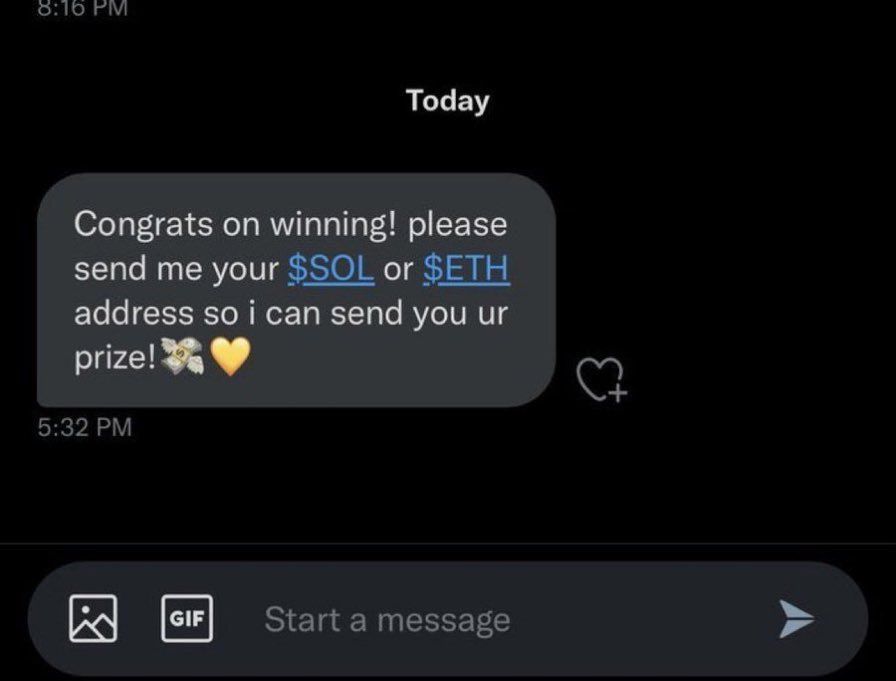 LFGVinnie's tweet photo. Like fast, only first 300 actives will be considered for this surprise $ETH or $SOL DM🎁 https://t.co/MOU1YjM6MN
