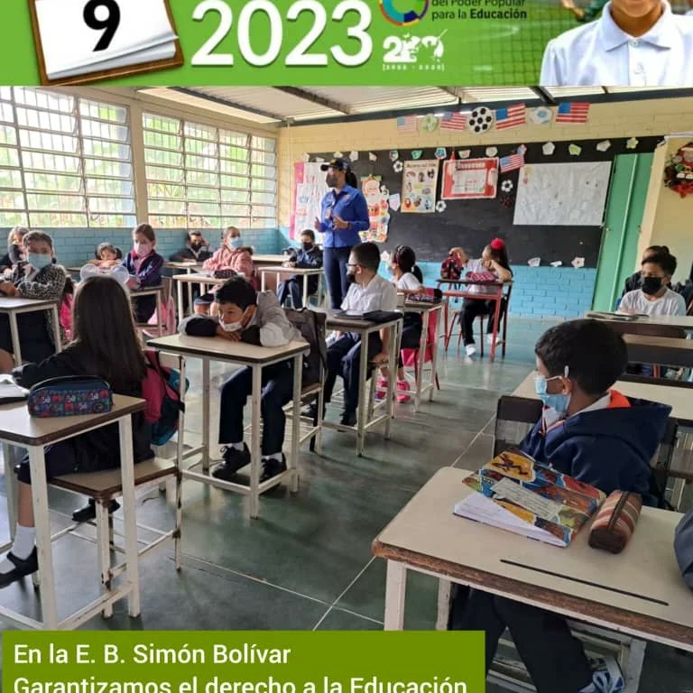 ✅📝 #NotiMPPE | #RegresamosALaEscuela2023 desde el Edo. #Tachira donde se realizo con éxito el reinicio a clases hoy #09Ene junto a los estudiantes, los docentes y la jefa de la @ZonaEducTachira <a href="/Berzabethg1/">Berzabethgandicaoficial</a>

Cortesía: <a href="/Crazet2011/">Crazet2011</a>

<a href="/_LaAvanzadora/">Yelitze Santaella</a>
<a href="/Danielcustodio3/">Daniel Custodio</a>
<a href="/_NancyOrtuno_/">Nancy Ortuño Rojas</a>