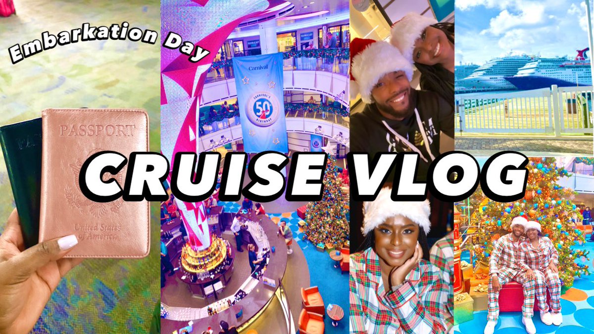 CLICK THE LINK TO WATCH THE NEW VLOG!
⬇️⬇️⬇️⬇️⬇️⬇️
youtu.be/3aFhfP1-q0M

#cruisevlog #carnivalcruise #vlogger #travel #Caribbean