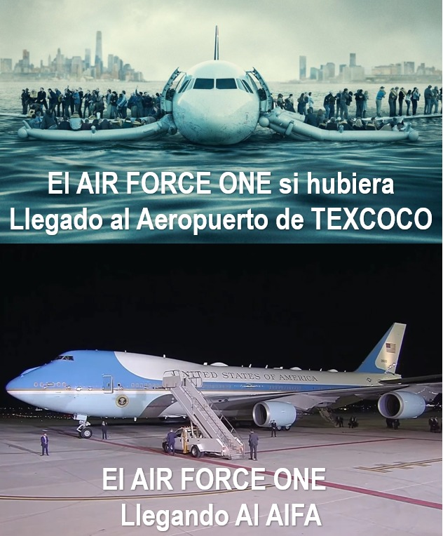 Así las cosas...

#AIFA #AeropuertoInternacionalFelipeAngeles #NAIM #Texcoco #AmloLiderMundial #BidenEnMexico #AMLO 
#BidenEnElAIFA