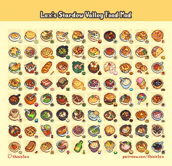 hey #portfolioday, I'm lux and I make #pixelart #ドット絵 