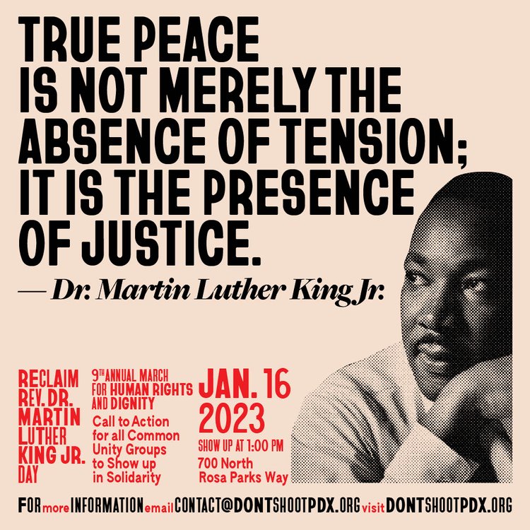 @gpelections @MatthewPHoh @RobinHa03194883 @codyrhannah @CTGreenParty @mikefeinstein In Oregon we are launching a Wage Peace/Fight Injustice Coalition, at the MLK rally, thanks 
@DontShootPdx
!!
Coalition details pacificgreens.org #Peace  
May 3rd:  Freedom of the Press International Day
#JusticeForArshadSharif #FreeAssangeNOW #FreeJulianAssange #Khashoggi