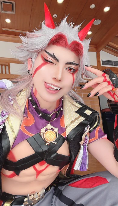 原神 / コスプレ稲妻の踊ってみた!一斗で参加してきました! #わっしょいいなずま 