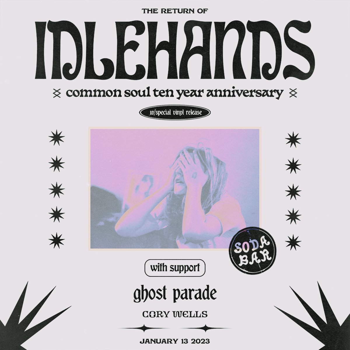 SodaBarSD's tweet photo. FRIDAY – @idlehandscult w/ Ghost Parade @corywellsmusic • 🎟: https://t.co/Lh1QBbtxng https://t.co/sXAGevAhU5