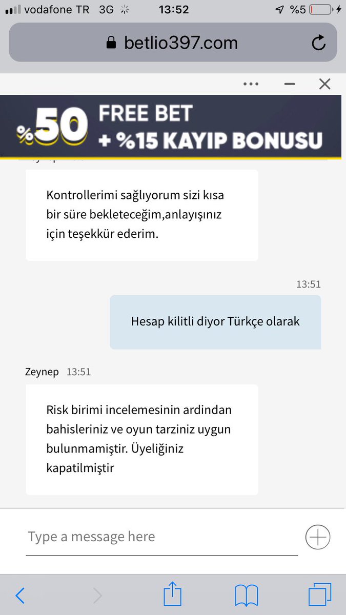 ismaillirmakk's tweet photo. Betlio Keyfi şekilde hesap kapatıp Ödeme yapmıyorlar  dikkat edelim yatırım yapmadan önce arkadaşlar betlio reklam vermeye başlamışlar piyasada  24k parayı keyfi ödemediler gerekçe yok @betlio2021 @betlioofficial https://t.co/j3mlTz9JxN