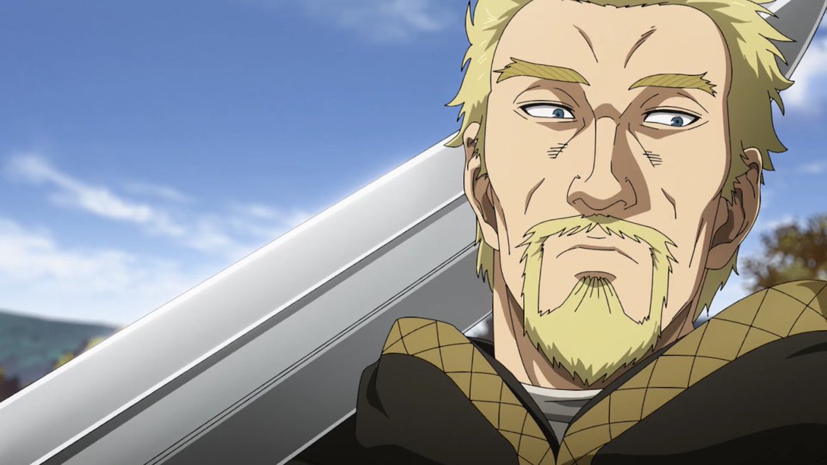 Mec_Muscle1's tweet photo. Juste pour rappeler aux rageux que Askellad s’assoit à la table des gros GOAT tout mangs/animes, Naruto, Luffy, Zoro, Goku, Eren, Erwin, Ichigo Yamamoto etc…aucune personne sensée ne dira le contraire…alors respectez le 🔱 #VINLAND_SAGA #askellad #thorfinn #goat #anime https://t.co/77xQLjtK2y