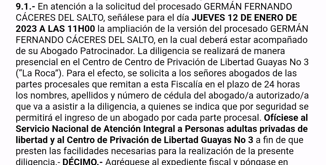 #ULTIMAHORA | La distancia no será impedimento. El día jueves 12-ene-2023, estaremos con <a href="/elizabethotaval/">elizabethotavalo</a>, en Guayaquil para interrogar a Germán Cáceres en "La Roca" durante su ampliación a la versión, en el caso de Femicidio de #MariaBelenBernal.