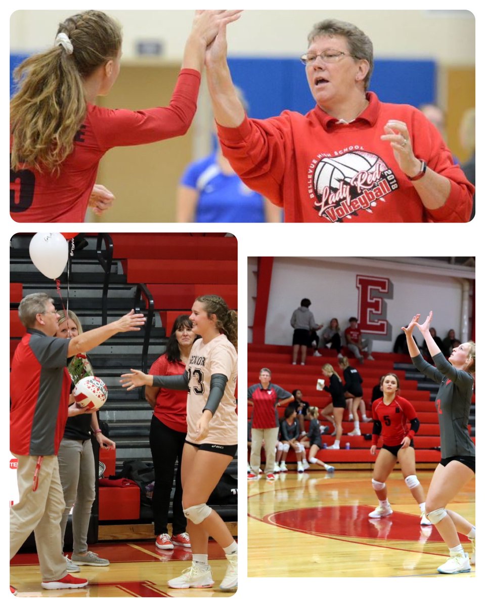 Congratulations LRVB coach Karen Irons who is retiring after 23 seasons! Her very successful run includes 322 wins, five NOL/SBC titles, a district championship and district coach of the year awards. Thanks coach Irons for your dedication and service leading our🏐program #GoRed