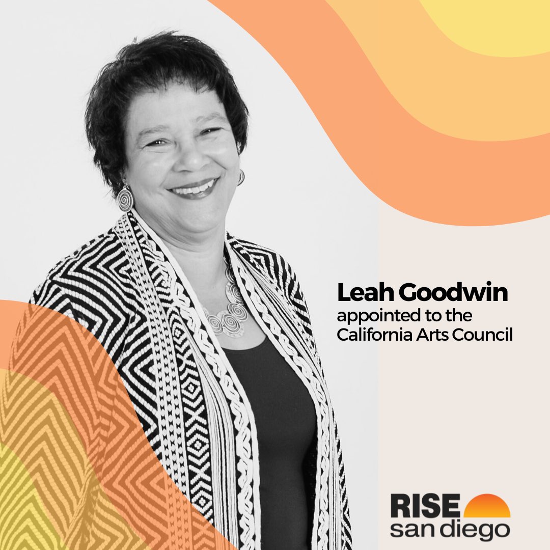 Join us in celebrating Leah Goodwin’s appointment to the California Arts Council! 

We’re happy for Leah and celebrate this well-deserved appointment.
