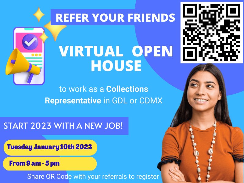 BilingualJobsCC's tweet photo. It’s time for you to start a New #lifeatatt  scan and Get a new opportunity 🎉🌐🙌 https://t.co/SJRTeoFnth
