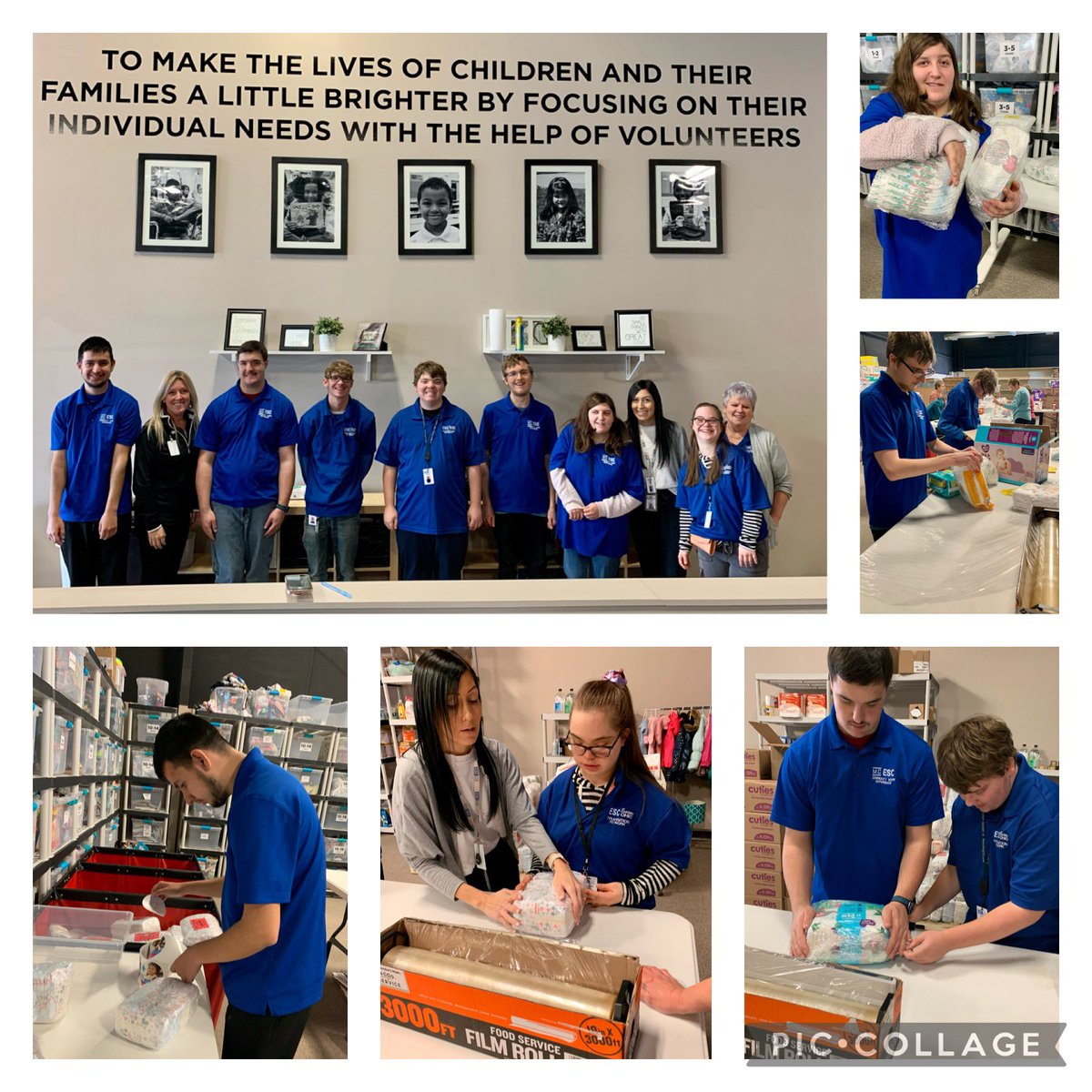 AmberTolnar's tweet photo. @AmberTolnar Transition to Work crew completing community service today @ Making Kids Count.  Giving back to the Mahoning Valley &amp; helping families. Thank you, MKC!  #growthmindset #communityservice #ttw @esceasternohio @CaitKosec https://t.co/C6surs4z2k