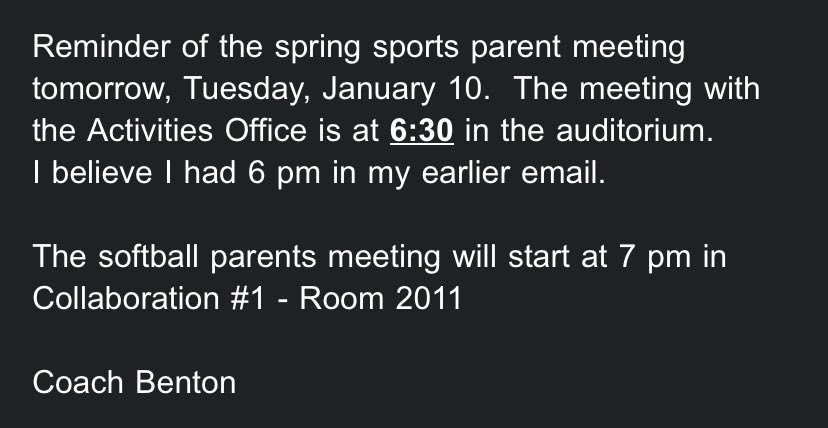 The Man has spoken‼️ Tell your parents to be there or be 🟦