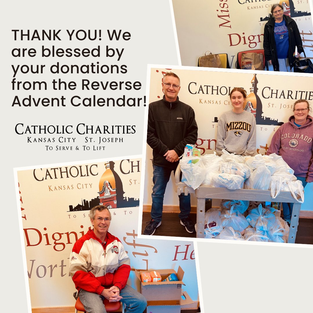 CCKCSJ's tweet photo. #CCKCSJ mission #ToServeAndToLift would not be fruitful without people like you. #ThankYou for your support and donations. The Reverse Advent Calendar was a success, and we appreciate you!

https://t.co/4JVsj8y7YQ https://t.co/3zn0AIu47m