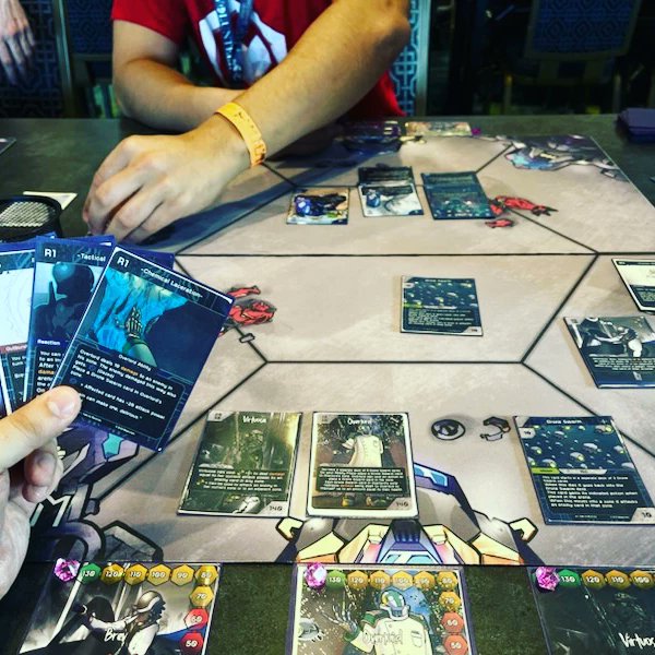 Void_Breakers's tweet photo. Another successful event! Thank you to everyone who stopped by and played Voidbreakers. @magfest Thank you for hosting us. #voidbreakers #indiedeveloper  #tabletop #cardgame #event https://t.co/8Q888D3rtf