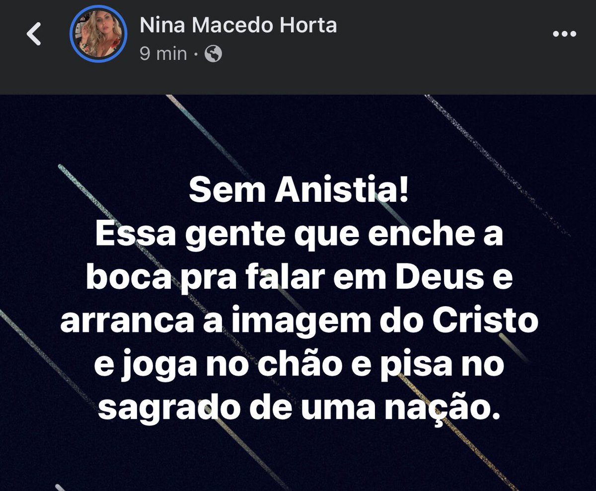 ninahortaaa's tweet photo. Q tipo de patriota destrói o próprio patrimônio histórico de seu país?O bolsonarismo é uma seita de extrema-direita Q passa do limite civilizatório.É uma gente cobiçosa e violenta Q explora gente estúpida de pouca inteligência e caráter que se destrói e se ridiculariza https://t.co/odjBmP7rUz