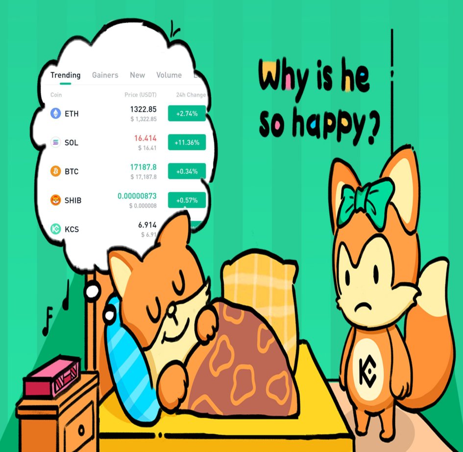 kucoincom's tweet photo. GM #KuCoin fam 📈💚 https://t.co/MLyINwVxuq