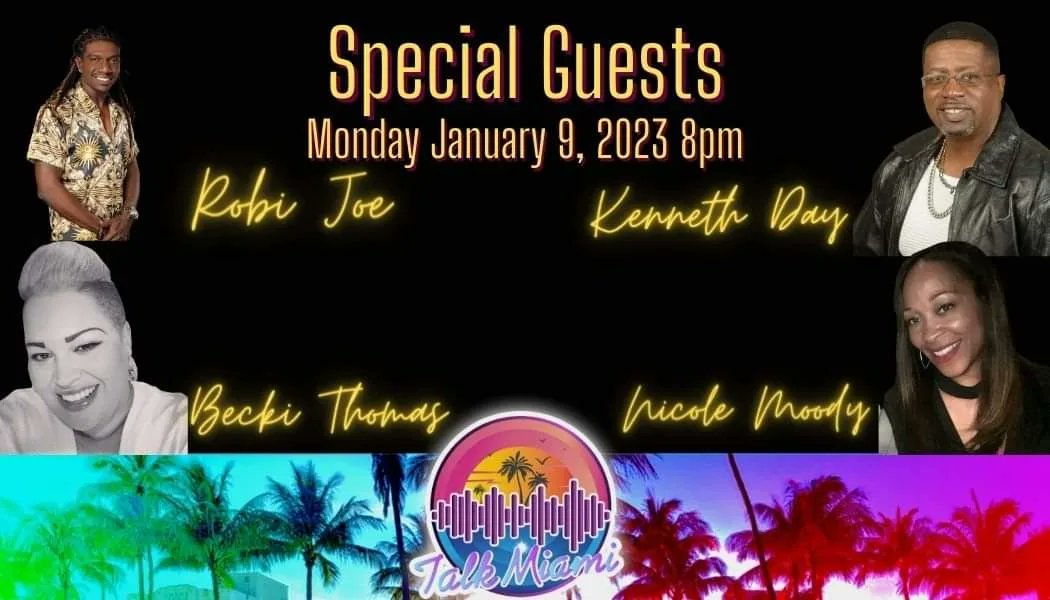 TalkMiamiShow's tweet photo. We’re Back! We’re going to the corner with Dr. Shanda Roberts tonight! 
Topic: Dating: Now vs. Then! Is dating different in your 30’s, 40’s &amp; 50’s the same as it was when you were younger? Come listen to our Special Guests Panelist as they share their thoughts on dating. https://t.co/fjOaqMNMsp