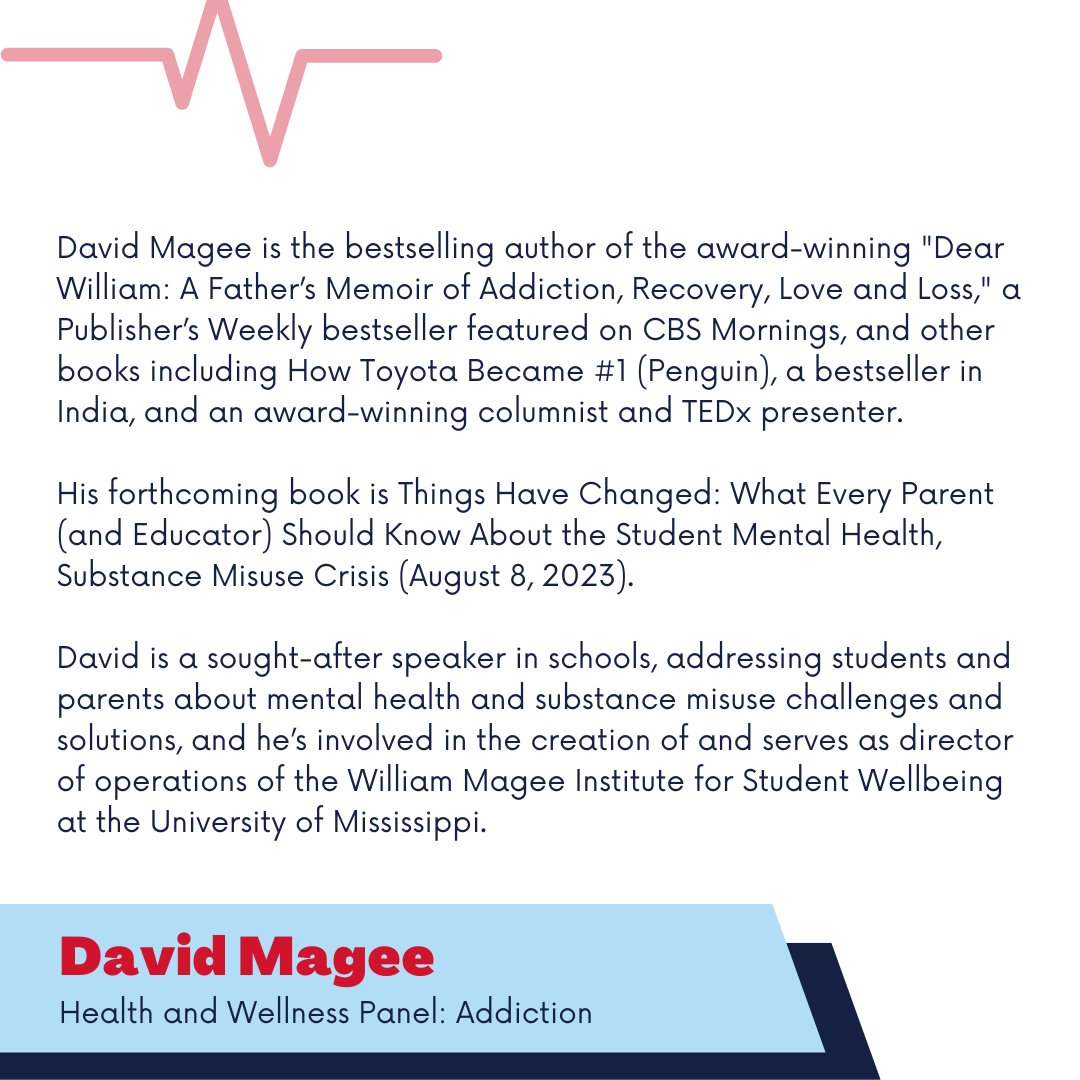 PulseLeadership's tweet photo. Join us and Oxford's very own David Magee at PULSE 2023! Addiction is an issue within families, communities, and colleges that needs to be discussed in order to be healed. Let's join together and break the stigma. https://t.co/x9NUArNyJa