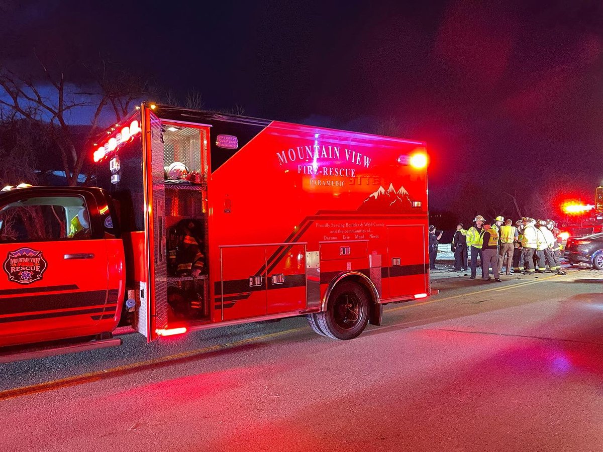 Mountain View Fire Rescue on Twitter "Urgent crash alert. US 287