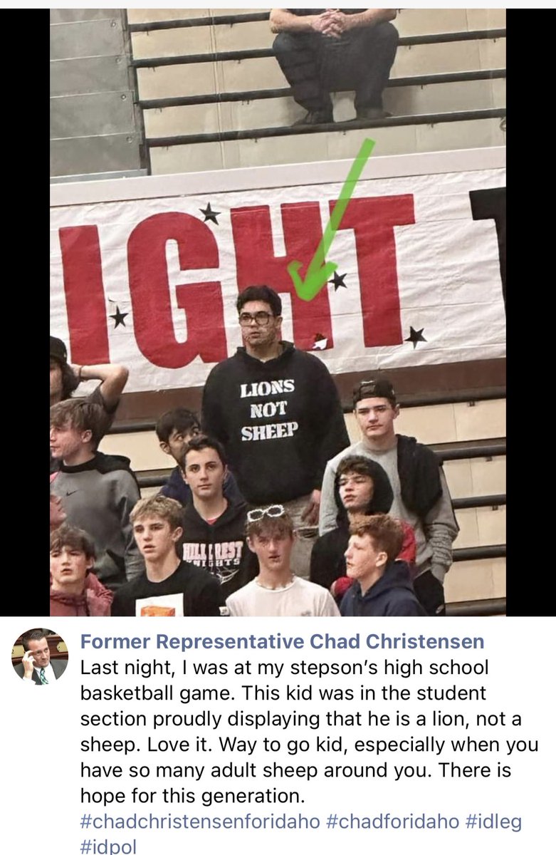 thyberg_s's tweet image. @chadforidaho Actual “lions” do not have to wear the shirt. They do not have to virtue signal…. In reality only the people that are not confident and bot lions… wear the shirts…Classic sign of overcompensation, Chad would know…. #madchad #beta #idleg #idpol #sadchad