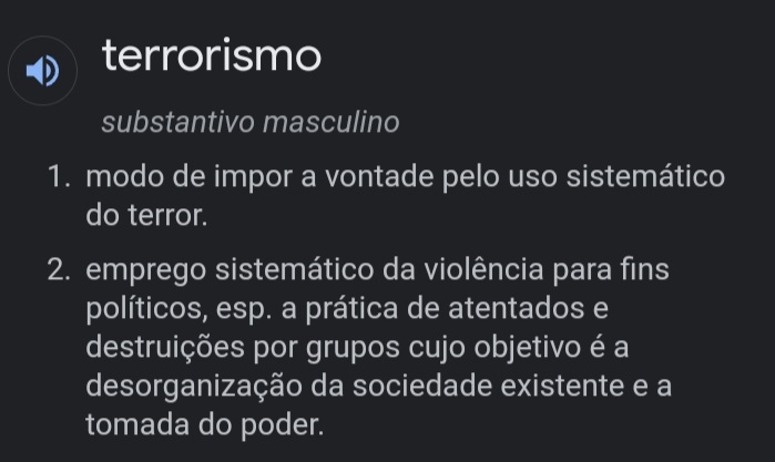 ProfessorPEREI6's tweet photo. @gcamarotti  @ECantanhede @flaviaol Descordo do Demétrius. IMPOR TERROR COM DESORDENAÇÃO DA LEI É TRRRORISMO! https://t.co/ivlDht6pWd